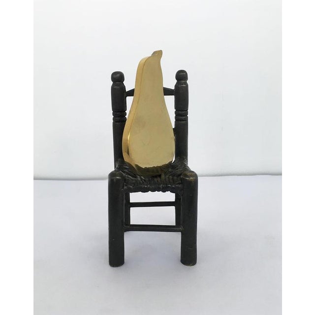 Italian Bronze Abstract Sculpture by Concetto Pozzati, 1989 For Sale - Image 17 of 18