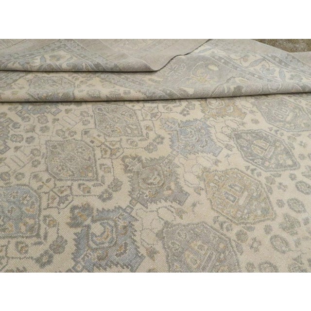 Galerie Shabab Collection Mid-20th Century Turkish Anatolian Large Carpet For Sale - Image 10 of 10