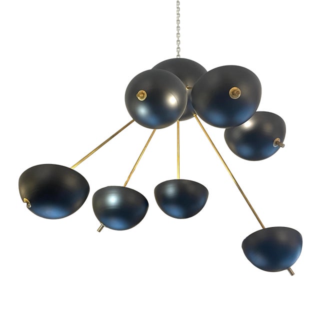 Gino Sarfatti Vintage Hanging Lamp by Gino Sarfatti, 1950s For Sale - Image 4 of 6