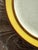 1970s Vintage Rainbow Stoneware Citron 10.5 Inch Dinner Plates Yellow Brown Japan - Set of 5 For Sale - Image 5 of 10