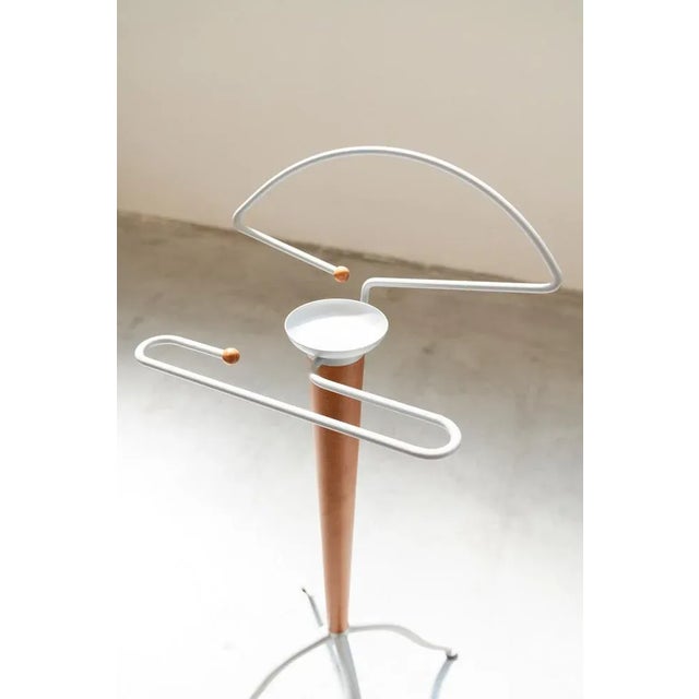 Wooden Coat Rack, Calligaris, 1990s, in Good conditions. Designed 1970 to 1979