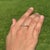 Metal VRJewels Fancy Yellow Diamond Three-Stone Engagement Ring in 14k Gold Size 5 For Sale - Image 7 of 18