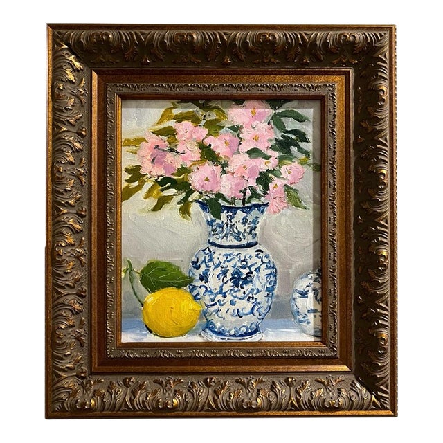 Original Impressionist English Oil Painting, Signed & Framed For Sale