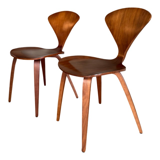Cherner Side Chairs by Normam Cherner for Cherner Chair Company, 1950s, Set of 2 For Sale