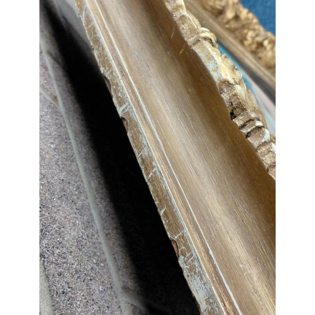 Antique Framed "Leisurely Portrait" Oil on Canvas For Sale - Image 9 of 10