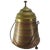 French Copper and Brass Arts & Crafts Footed Vessel With Lid For Sale