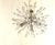 Mid-Century Glass Sputnik Chandelier attributed to Emil Stejnar for Rupert Nikoll, 1970s For Sale - Image 10 of 12