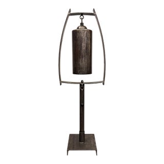 Ernst Gruler for Studio a Home by Global Views “Spring Top” Sound Sculpture in Natural Iron For Sale