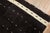 Antique Black Turkish Mohair Rug - 4'7" x 5'9" For Sale In New York - Image 6 of 7