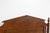 A vintage Jenny Lind style bobbin-turned wooden bed frame with tall posts spool-and-bobbin turned post with acorn finials,...