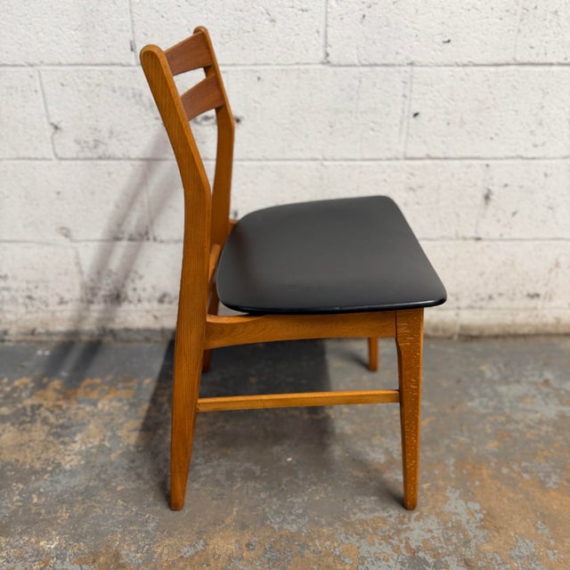 Mid 20th Century Set of 4 Danish Mid Century Modern Dining Chairs in Teak & Beech Attributed to Boltinge Stolefabrik, 1960’s For Sale - Image 5 of 7