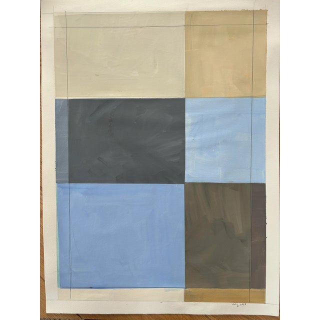 Lake Series, Abstract Landscape Work on Paper by Bryan Young For Sale In Minneapolis - Image 6 of 11