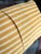 Mississippi Vintage Red Pennant on New Yellow Striped Throw Pillow For Sale - Image 4 of 4