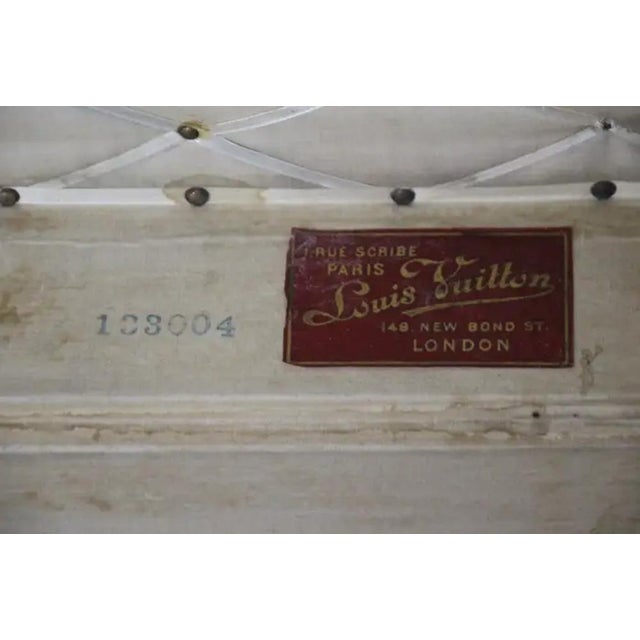 Monogram Steamer Trunk from Louis Vuitton, 1920s For Sale - Image 11 of 18