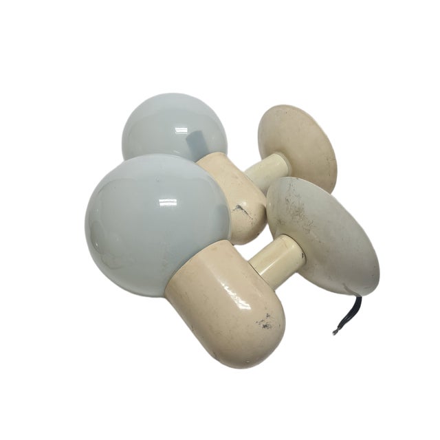 Vintage Sconces, Poland, 1980s, Set of 2 For Sale - Image 4 of 10
