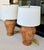 1970s Pair of Woven Rattan and Wood Ginger Jar Lamps in the Style of Ralph Lauren For Sale - Image 13 of 13