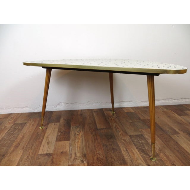 Mosaic Kidney Table from Ilse Möbel, 1970s, in Good conditions. Designed 1970 to 1979 This piece has an attribution mark,...