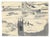 1943 double sided painting by William E. Wood, a Devon artist in England. Signed lower left on one side. Combined shipping...