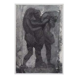 Auguste Rodin, Shades of Three Warriors, Engraving For Sale