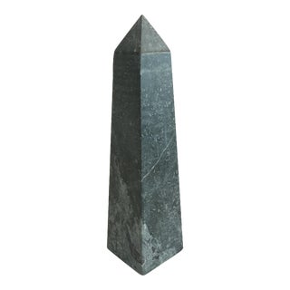Green Marble Obelisk For Sale