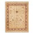 Mogul, One-of-a-Kind Hand-Knotted Area Rug in Ivory, 8' 1" x 10' 4" For Sale