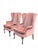 Mid 20th Century Rose Gold Pink Crushed Velvet Wingback Chairs- A Pair For Sale - Image 13 of 18