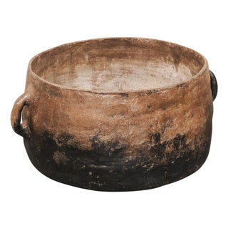 Early 20th C. Guatemalan Large Cooking Pot For Sale