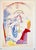1970s André Thomkins, 1970s Modernist Swiss Colorful Surrealism Signed Dada Lithograph Andre Thomkins For Sale - Image 5 of 6