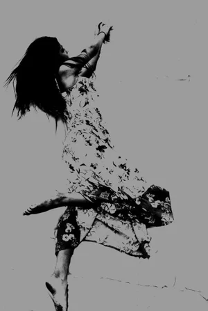Contemporary Original Portrait Fine Art Black and White Photograph - Innocence II