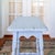 Early 20th Century Blue Painted Scalloped American Farmhouse Side Table For Sale - Image 15 of 18