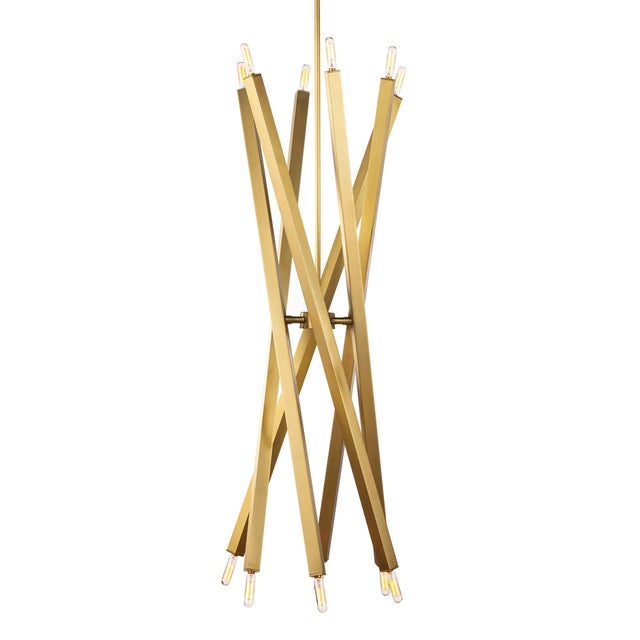 Contemporary cool: Sleek metal rods seemingly balance in this air. Clean lines and subtle design details come together...