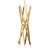 Contemporary cool: Sleek metal rods seemingly balance in this air. Clean lines and subtle design details come together...