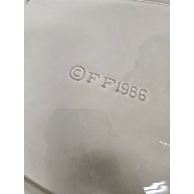Ceramic Vintage Fitz and Floyd Large and Impressive Fish Platter 1998 For Sale - Image 7 of 7