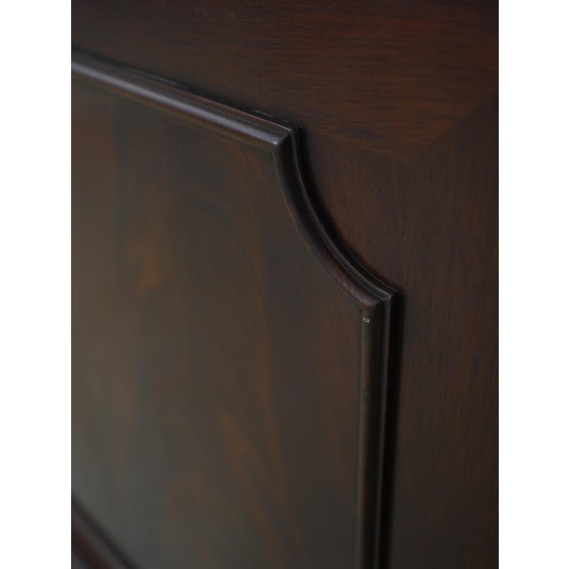 Baker Chippendale Historic Charleston Mahogany China Cabinet For Sale - Image 11 of 18
