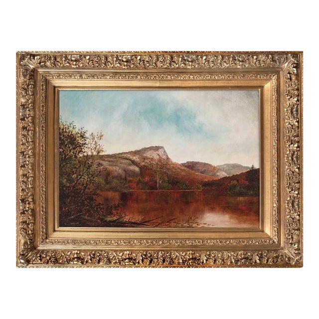 View of South Pond, New York ,1879 For Sale