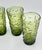Anchor Hocking Vintage Anchor Hocking "Milano" or "Lido" Green Glass 12oz Tumblers For Sale - Image 4 of 7