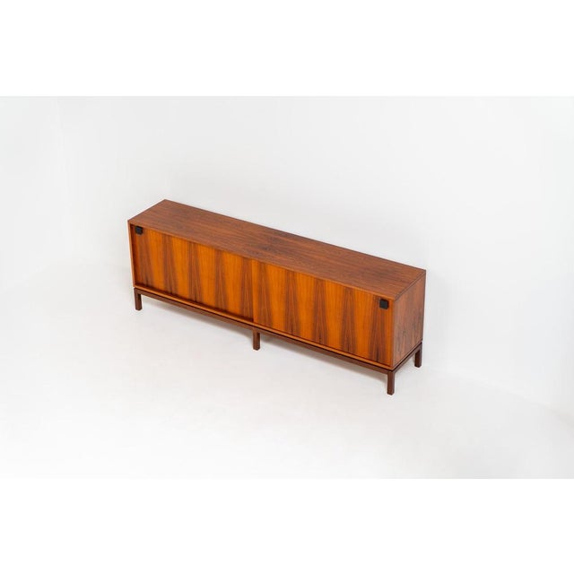 Wood XL Rosewood Sideboard by Alfred Hendrickx For Sale - Image 7 of 17