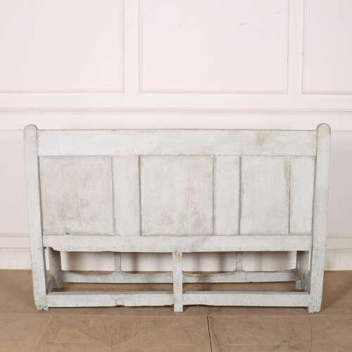 Early 18th Century Welsh Painted Tavern Bench For Sale - Image 11 of 12