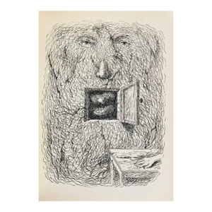 1948 Rene' Magritte Illustration 6, Les Chant De Maldoror