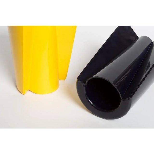 1970s Vintage Pago Pago Vases by Enzo Mari for Danese Milano, 1970s, Set of 2 For Sale - Image 5 of 11