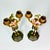 Early 1900s Antique Mediterranean Italian Venetian Moorish Painted Bronze Candelabras - A Pair For Sale - Image 15 of 17