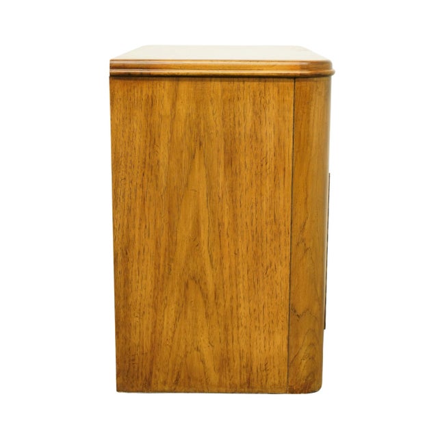 Furniture Makers Contemporary Modern Asian Inspired 28" Cabinet Nightstand 3517 For Sale - Image 11 of 13