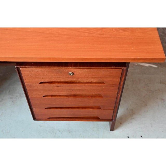 Beige Teak Chest of Drawers by Edmondo Palutari for Dassi, 1960s For Sale - Image 8 of 15