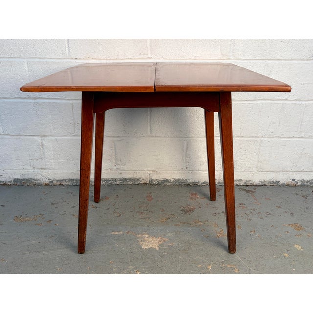 Vintage Cushman "Colonial Creations" Pivot-Top Game Table For Sale - Image 10 of 13