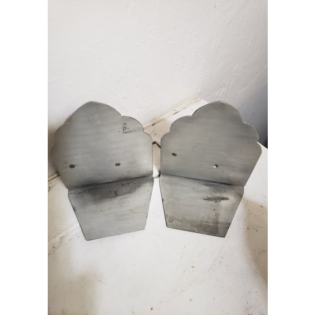 Vintage Steel and Cast Iron Scotty Dog Bookends-A Pair For Sale In Greensboro - Image 6 of 10