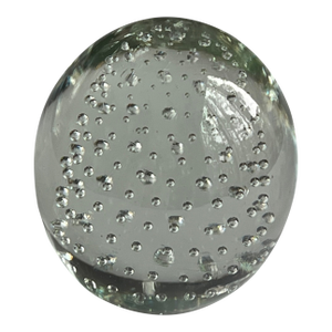 Blown Glass Egg Paperweight