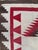 Authentic 1920 Navajo Rug Handwoven Wool Geometric Medallion Design, Red & Ivory For Sale - Image 16 of 18