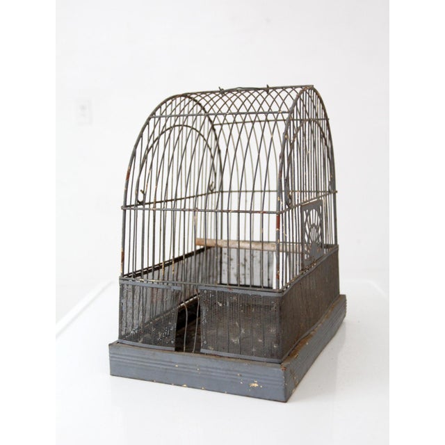 Antique Crown Birdcage For Sale - Image 6 of 14