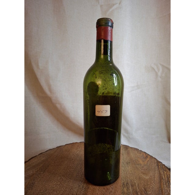 Vintage Empty 1945 Château Lafite-Rothschild Wine Bottle - 1976 Heublein Auction Provenance For Sale - Image 12 of 18
