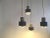 Midcentury modern design pendant lights Very nice for a cafe or restaurant - as a project Lamp holder e27 In very good...